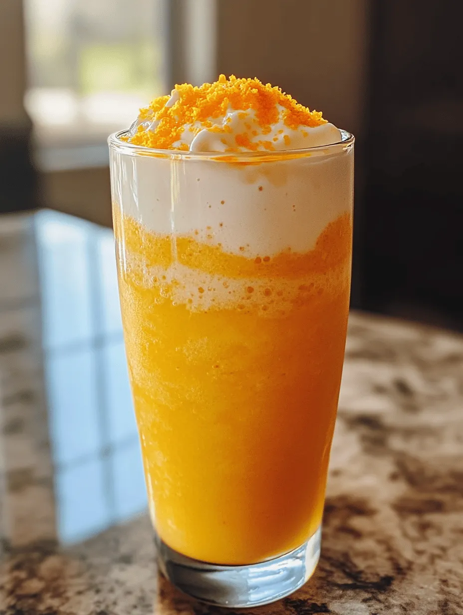 In a world filled with hustle and bustle, where time often feels like it slips through our fingers, there’s nothing quite like a refreshing shake to brighten your day. The Orange Dreamsicle Protein Shake is not just a delicious treat, but also a nutritious powerhouse that caters to your taste buds and health goals. Whether you’re in need of a quick breakfast, a post-workout boost, or simply an afternoon pick-me-up, this delightful drink encapsulates the nostalgic flavors of a classic dreamsicle. It combines the zesty sweetness of oranges with the creamy richness of vanilla yogurt, making it a perfect companion for any time of the day.