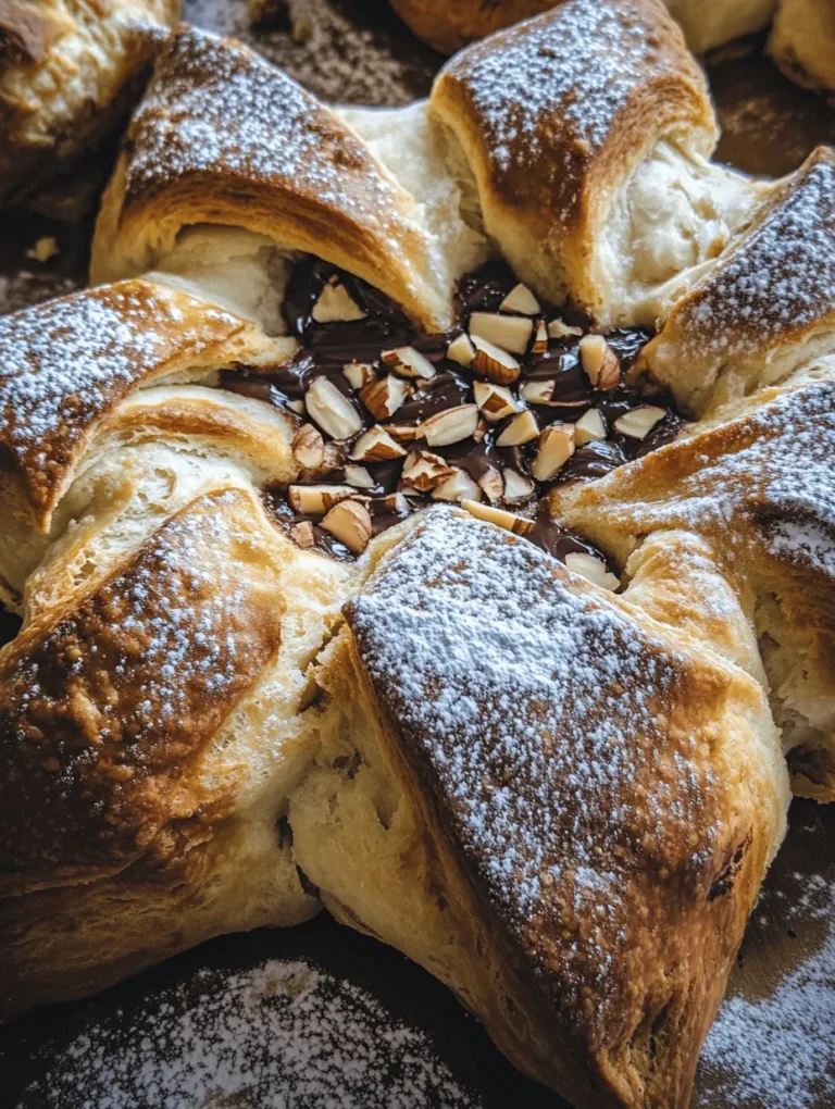 The Twinkling Star Bread Delight is not just a recipe; it’s a celebration of creativity and flavor, embodying the joy and warmth that homemade baked goods bring into our lives. This delightful bread, shaped like a star, is perfect for gatherings, festive occasions, or simply as a treat to brighten your day. Its unique, eye-catching appearance and inviting aroma make it a centerpiece that’s sure to impress family and friends alike.