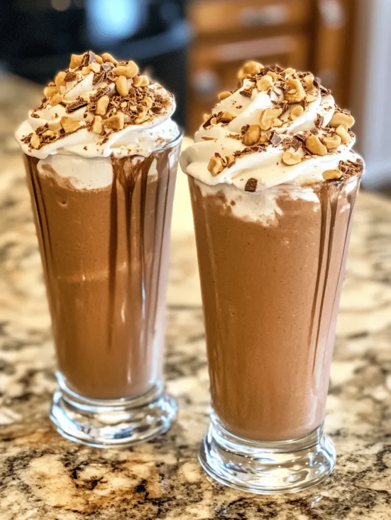 To create the ultimate Nutty Chocolate Delight Milkshake, it's crucial to understand the key components that come together to create its signature flavor and texture. Each ingredient plays a vital role in making this milkshake not only delicious but also a delightful experience for anyone who takes a sip.