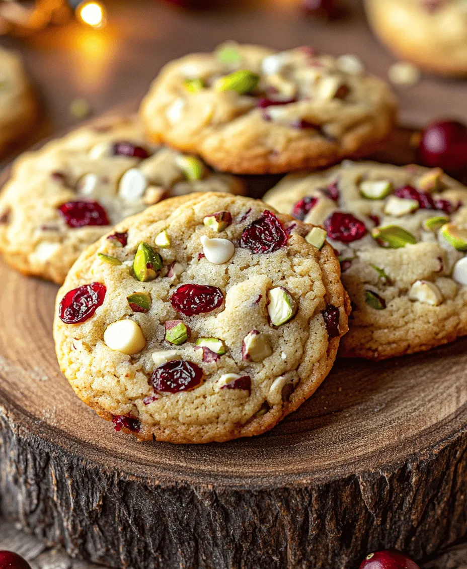 As the holiday season approaches, the warmth and joy of baking fill the air, inviting us to indulge in sweet treats that embody the spirit of celebration. Among the vast array of festive cookies, the Festive Cranberry Pistachio Bliss Cookies stand out with their unique flavor profile, combining the tartness of cranberries with the subtle crunch of pistachios. This delightful treat not only brings a burst of color to your holiday cookie platter but also offers a rich taste experience that is bound to impress family and friends at your gatherings.