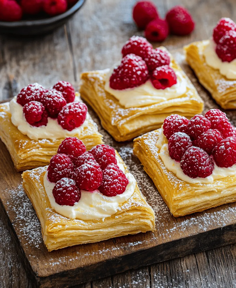 Pastries hold a special place in the hearts of dessert lovers worldwide, offering a delightful combination of textures and flavors that can elevate any meal or occasion. Among the array of pastries, Danish pastries stand out for their flaky, buttery layers and versatility. Originating from Denmark, these pastries have become a beloved treat in many cultures, often filled with sweet or savory ingredients. In this article, we will explore the vibrant and flavorful Raspberry Danish with Lemon Cream, a dessert that perfectly balances the tartness of fresh raspberries with the sweetness of a creamy filling.