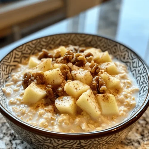 Oats are the star of this recipe and for good reason. They are a whole grain rich in essential nutrients and have been linked to numerous health benefits. Old-fashioned rolled oats, in particular, are preferred for this recipe due to their texture and cooking properties.