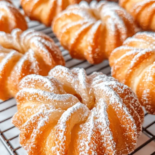 If you're a fan of pastries, then French crullers may just hold a special place in your heart. These delicate, ring-shaped delights are not only visually appealing but also offer a unique combination of textures and flavors that make them irresistible. Originating from the rich traditions of French patisserie, crullers are light, airy, and slightly crisp on the outside, with a soft, tender interior that practically melts in your mouth. Their delightful sweetness, often enhanced by a glaze, makes them an ideal treat for any occasion, from brunch gatherings to festive celebrations.