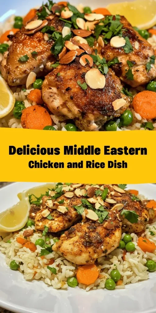 Take your taste buds on a trip with this delightful Middle Eastern Chicken and Rice dish! Featuring tender marinated chicken thighs, fragrant basmati rice, and a medley of veggies, it's a one-pot wonder that's bursting with flavor. Perfect for a family dinner or impressing guests, this recipe includes warming spices like cumin and cinnamon, and finishes with a crunchy garnish of toasted nuts and fresh herbs. Serve with lemon wedges for that extra zing!