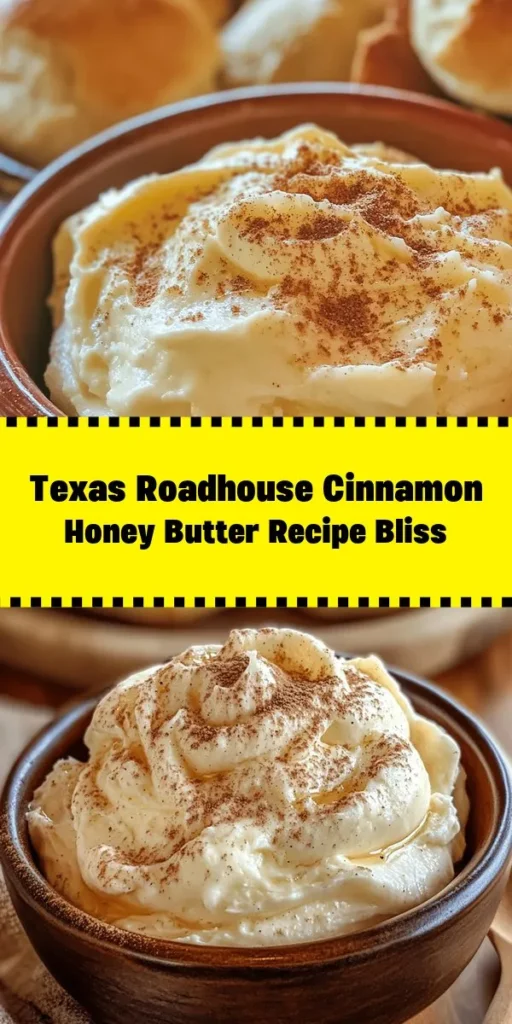 Indulge in the sweet taste of Southern comfort with this easy recipe for Texas Roadhouse-style Cinnamon Honey Butter! Made with just a few simple ingredients like softened butter, honey, and cinnamon, this creamy spread is the perfect addition to warm bread, rolls, or pancakes. In just 10 minutes, you can create a delicious treat that will elevate any breakfast or snack. Your taste buds will thank you!