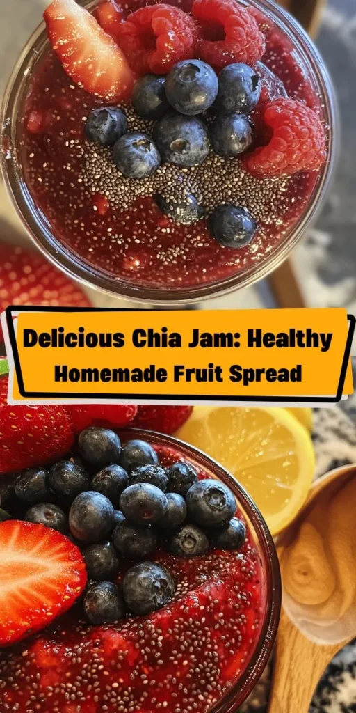 Looking for a healthy twist on jam? Try this delicious Chia Delight recipe! Made with just four simple ingredients, you can create a homemade jam bursting with flavor and nutrition. Use fresh or frozen fruit, sweeten it naturally with honey or maple syrup, and thicken it with chia seeds for added health benefits. Perfect for spreading on toast, topping yogurt, or enhancing your favorite breakfast dishes. Easy to make and nutritious, it’s a must-try!