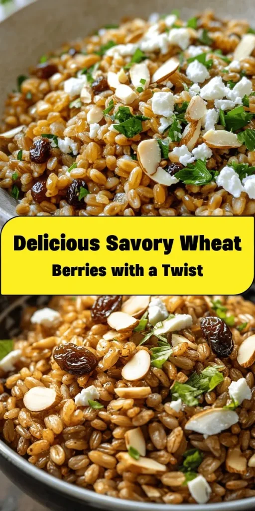 Discover the deliciousness of Belila Bliss, a savory Egyptian dish featuring wholesome wheat berries! Cooked to perfection and mixed with aromatic spices, sautéed onions, and a hint of sweetness from raisins or dried apricots, this dish is a flavor sensation. It's easy to make and great as a main course or side dish. Top it off with sliced almonds, crumbled feta, or yogurt for an extra creamy touch. Enjoy this nutritious meal that's perfect for any occasion!