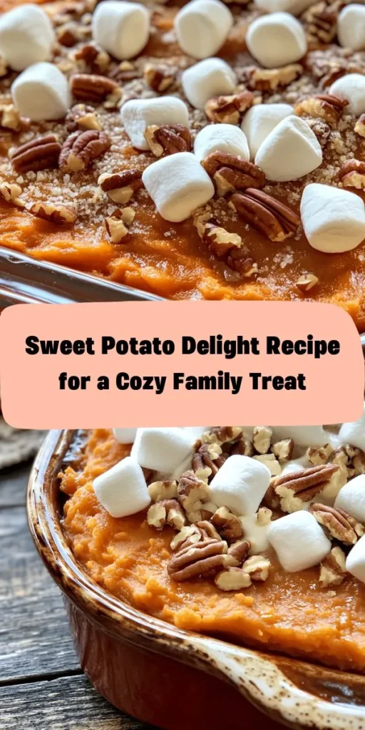 Indulge in the comforting goodness of Cracker Barrel Sweet Potato Delight! This delicious dish combines creamy mashed sweet potatoes with brown sugar, butter, vanilla, and warm spices, topped with mini marshmallows for that perfect sweet finish. It's an ideal side for holiday gatherings or a cozy family dinner. Easy to make, this delightful recipe will impress your guests and leave everyone asking for seconds. Serve warm and enjoy a taste of nostalgia!