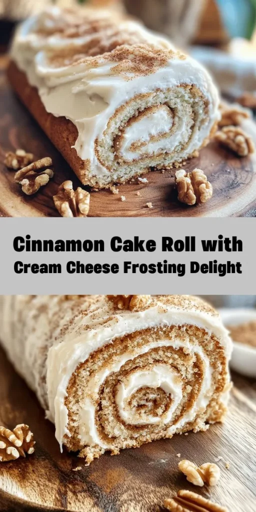 Indulge in this Cinnamon Cake Roll Delight that brings together a fluffy cinnamon sponge, a sweet cinnamon sugar filling, and a creamy cream cheese frosting! Perfect for gatherings or as a cozy dessert at home, this flavorful roll will impress everyone. Easy to make, it combines simple ingredients like eggs, flour, and butter to create a delightful treat. Follow the steps for a delicious dessert that’s as beautiful as it is tasty!