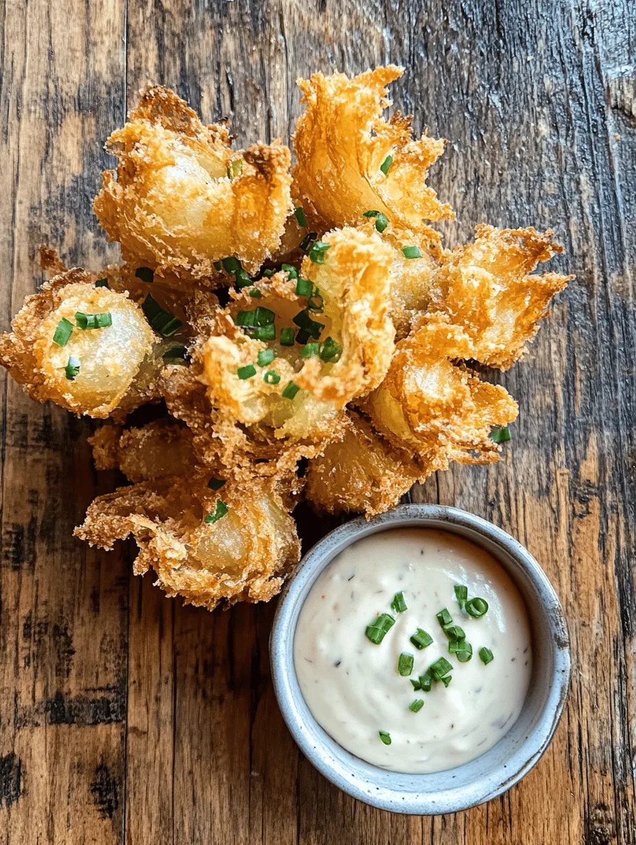 Blooming onions have taken the culinary world by storm, becoming a beloved appetizer in restaurants and home kitchens alike. Their delightful presentation, resembling a flower in full bloom, combined with a satisfying crunch and savory flavor, creates an irresistible dish that tempts the taste buds of many. Traditionally served deep-fried and accompanied by various dipping sauces, blooming onions are a staple at casual gatherings, game days, and festive celebrations. However, with the rising popularity of air fryers, it's now possible to enjoy the same mouthwatering experience with a healthier twist.
