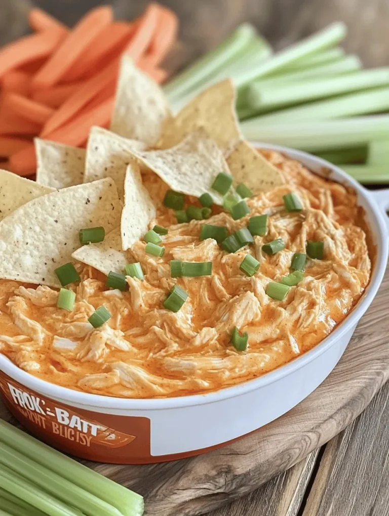 The secret to a truly delectable Spicy Buffalo Bliss Dip lies in its carefully selected ingredients. Each component plays a vital role in creating a perfect blend of flavors and textures that will keep your guests coming back for more.