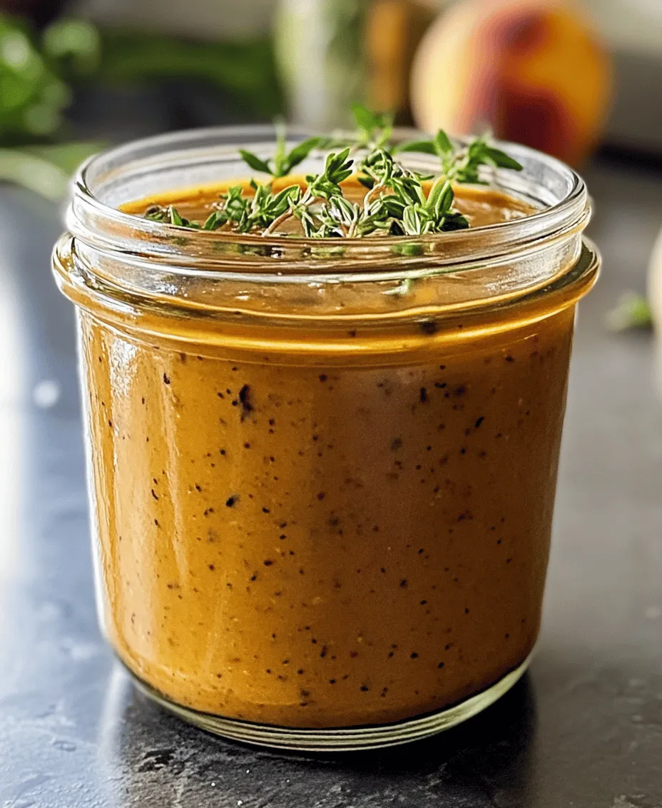 Creating the perfect Peach Honey Dijon Balsamic Vinaigrette begins with understanding the role of each ingredient in this delightful dressing. Each component contributes to the overall flavor, texture, and nutritional value, making it essential to choose high-quality ingredients for the best results.