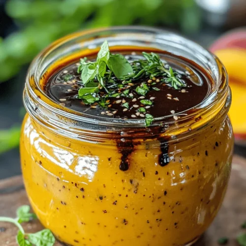 Creating the perfect Peach Honey Dijon Balsamic Vinaigrette begins with understanding the role of each ingredient in this delightful dressing. Each component contributes to the overall flavor, texture, and nutritional value, making it essential to choose high-quality ingredients for the best results.
