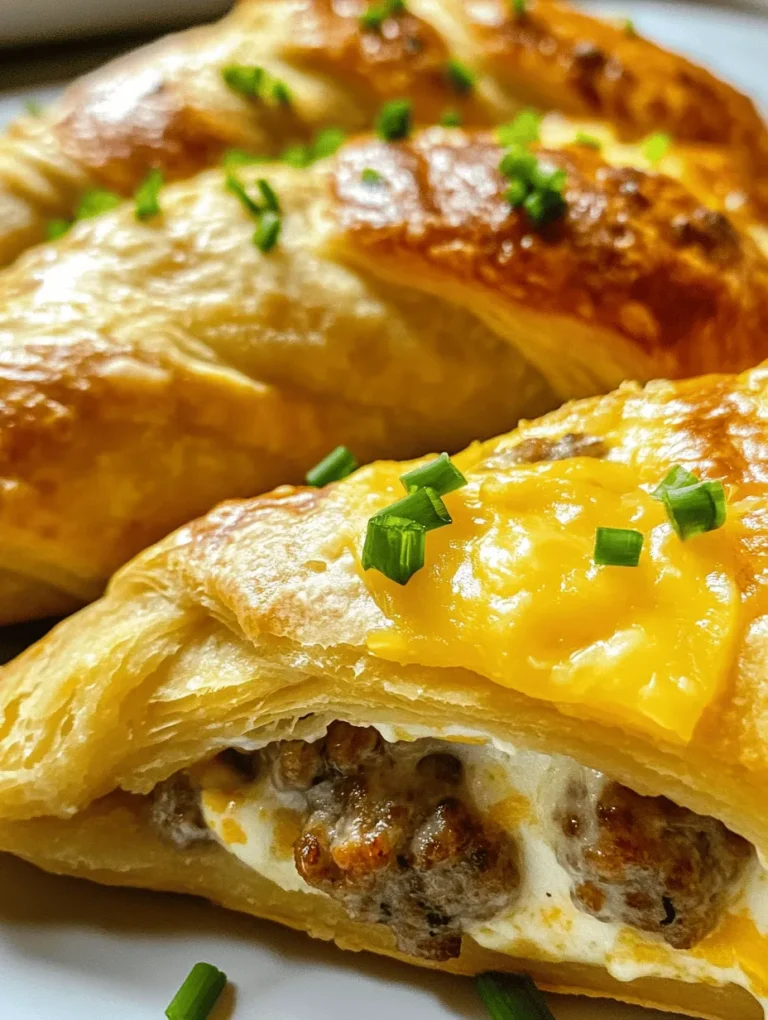 In the world of quick and delicious snacks or appetizers, few dishes can compete with the sheer delight of Savory Sausage Cream Cheese Crescents. These delectable bites are perfect for gatherings, brunches, or even a cozy night in when you crave something comforting and satisfying. The combination of flavors and textures in these crescents is sure to tantalize your taste buds and leave your guests asking for seconds.