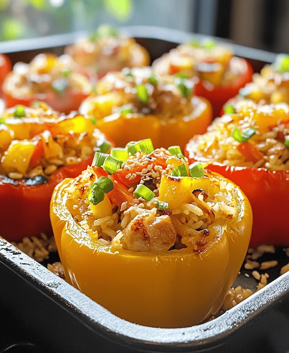Bell peppers are the stars of our dish, providing not just flavor but also a wealth of nutritional benefits. Available in a variety of colors, such as red, yellow, orange, and green, these vegetables are rich in vitamins A and C, which are crucial for maintaining a healthy immune system and promoting healthy skin. They are also packed with antioxidants, which help protect your body from harmful free radicals.