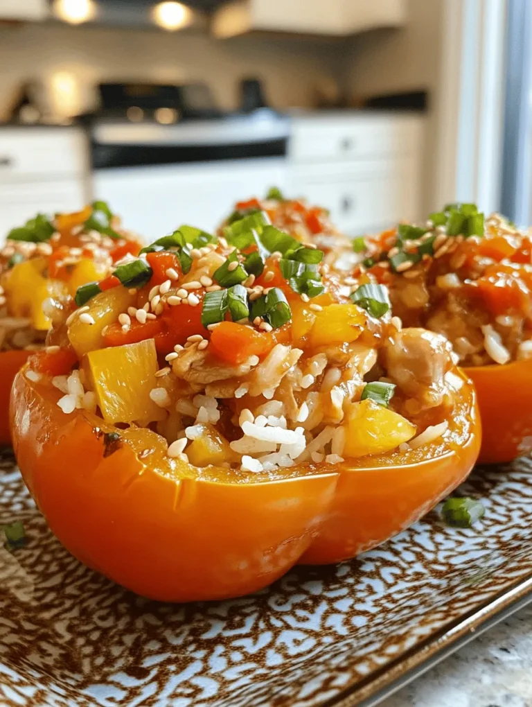 Bell peppers are the stars of our dish, providing not just flavor but also a wealth of nutritional benefits. Available in a variety of colors, such as red, yellow, orange, and green, these vegetables are rich in vitamins A and C, which are crucial for maintaining a healthy immune system and promoting healthy skin. They are also packed with antioxidants, which help protect your body from harmful free radicals.