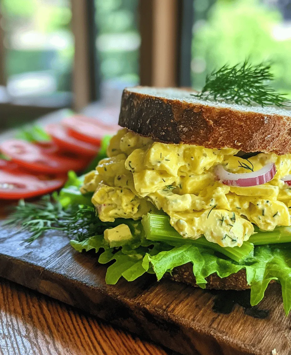 The egg salad sandwich is a beloved classic that has graced lunch tables and picnics for generations. A perfect blend of creamy, flavorful goodness tucked between slices of bread, this sandwich embodies comfort food at its finest. Whether you’re looking for a satisfying lunch option, a light dinner, or a simple dish to bring to a summer picnic, the egg salad sandwich fits the bill. Its charm lies in its simplicity; with just a handful of ingredients, you can create a delightful meal that appeals to all palates.