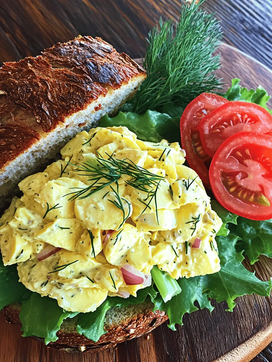 The egg salad sandwich is a beloved classic that has graced lunch tables and picnics for generations. A perfect blend of creamy, flavorful goodness tucked between slices of bread, this sandwich embodies comfort food at its finest. Whether you’re looking for a satisfying lunch option, a light dinner, or a simple dish to bring to a summer picnic, the egg salad sandwich fits the bill. Its charm lies in its simplicity; with just a handful of ingredients, you can create a delightful meal that appeals to all palates.