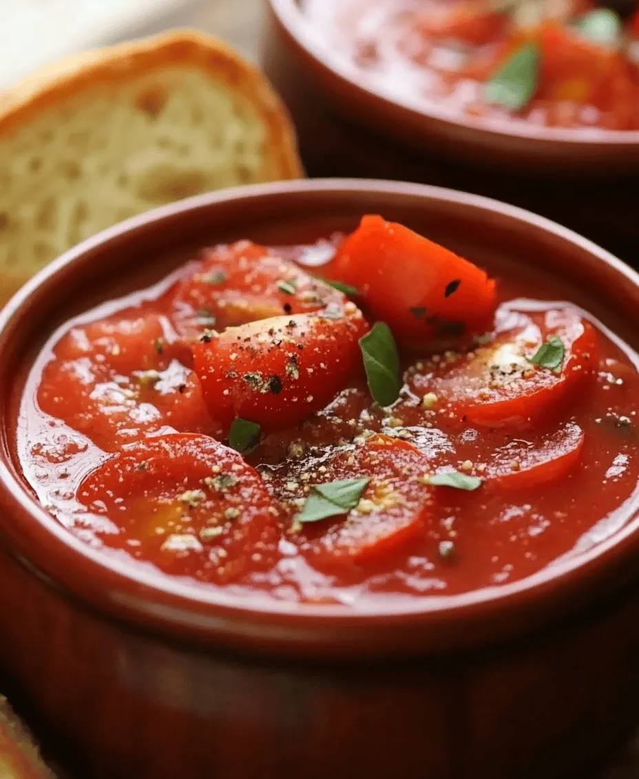 To craft the perfect creamy chunky tomato soup, it's essential to understand the ingredients that make this dish so special. Each component plays a crucial role in building layers of flavor, texture, and richness. Here’s a closer look at the fresh components that will elevate your soup to delightful new heights.