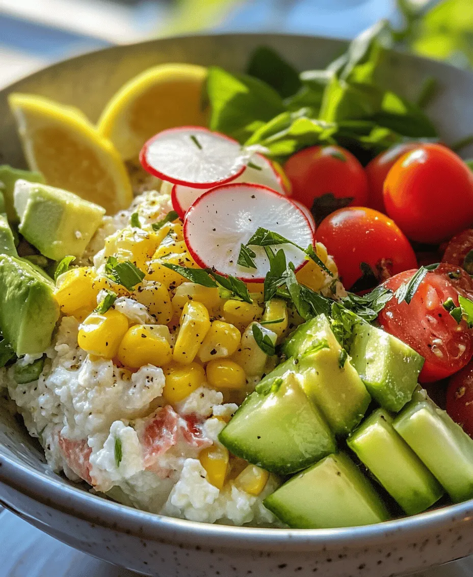In the realm of culinary delights, few dishes can claim the refreshing simplicity and nutritional punch of a Crab Cottage Cheese Bowl. This dish is an exemplary blend of flavors, textures, and health benefits, making it a fantastic choice for anyone seeking a satisfying meal without the fuss. With its combination of creamy cottage cheese, tender lump crab meat, and crunchy vegetables, this bowl offers a delightful experience that is both nourishing and delicious.