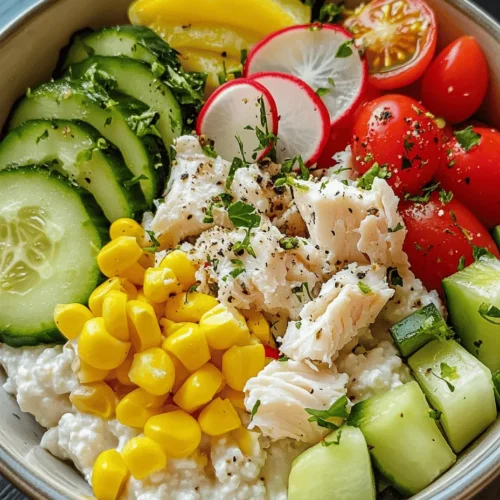 In the realm of culinary delights, few dishes can claim the refreshing simplicity and nutritional punch of a Crab Cottage Cheese Bowl. This dish is an exemplary blend of flavors, textures, and health benefits, making it a fantastic choice for anyone seeking a satisfying meal without the fuss. With its combination of creamy cottage cheese, tender lump crab meat, and crunchy vegetables, this bowl offers a delightful experience that is both nourishing and delicious.