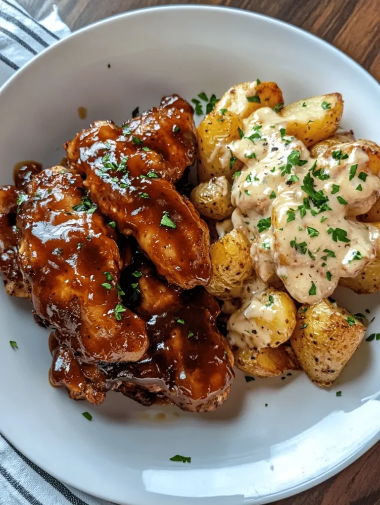 In today’s fast-paced world, finding meals that are both nutritious and delicious can often feel like a daunting task. Enter the High Protein Honey BBQ Chicken paired with Creamy Garlic Parmesan Potatoes—a dish that promises to satisfy your taste buds while providing the essential nutrients your body craves. This meal is not just a feast for the senses; it's also a celebration of wholesome, high-protein ingredients that cater to various dietary needs.