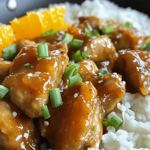 In today’s fast-paced world, the demand for easy weeknight meals has skyrocketed. Busy families, working professionals, and anyone else juggling multiple responsibilities often seek quick yet delicious recipes that don’t compromise on flavor. Enter the Zesty 4-Ingredient Orange Chicken – a dish that perfectly embodies the essence of convenience without sacrificing taste. This delightful recipe is not only simple but also allows home cooks to whip up a tasty dinner in no time, using just four basic ingredients.