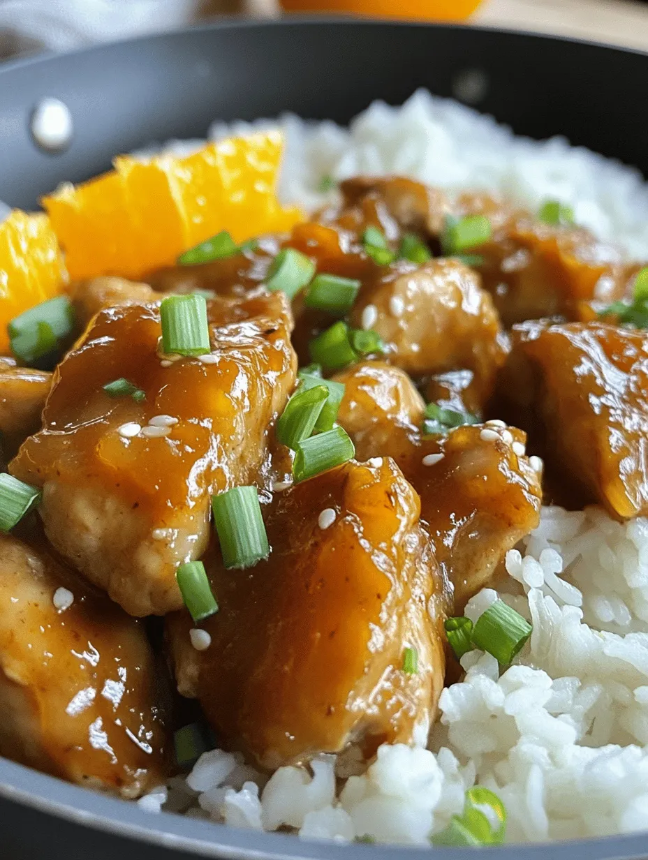 In today’s fast-paced world, the demand for easy weeknight meals has skyrocketed. Busy families, working professionals, and anyone else juggling multiple responsibilities often seek quick yet delicious recipes that don’t compromise on flavor. Enter the Zesty 4-Ingredient Orange Chicken – a dish that perfectly embodies the essence of convenience without sacrificing taste. This delightful recipe is not only simple but also allows home cooks to whip up a tasty dinner in no time, using just four basic ingredients.