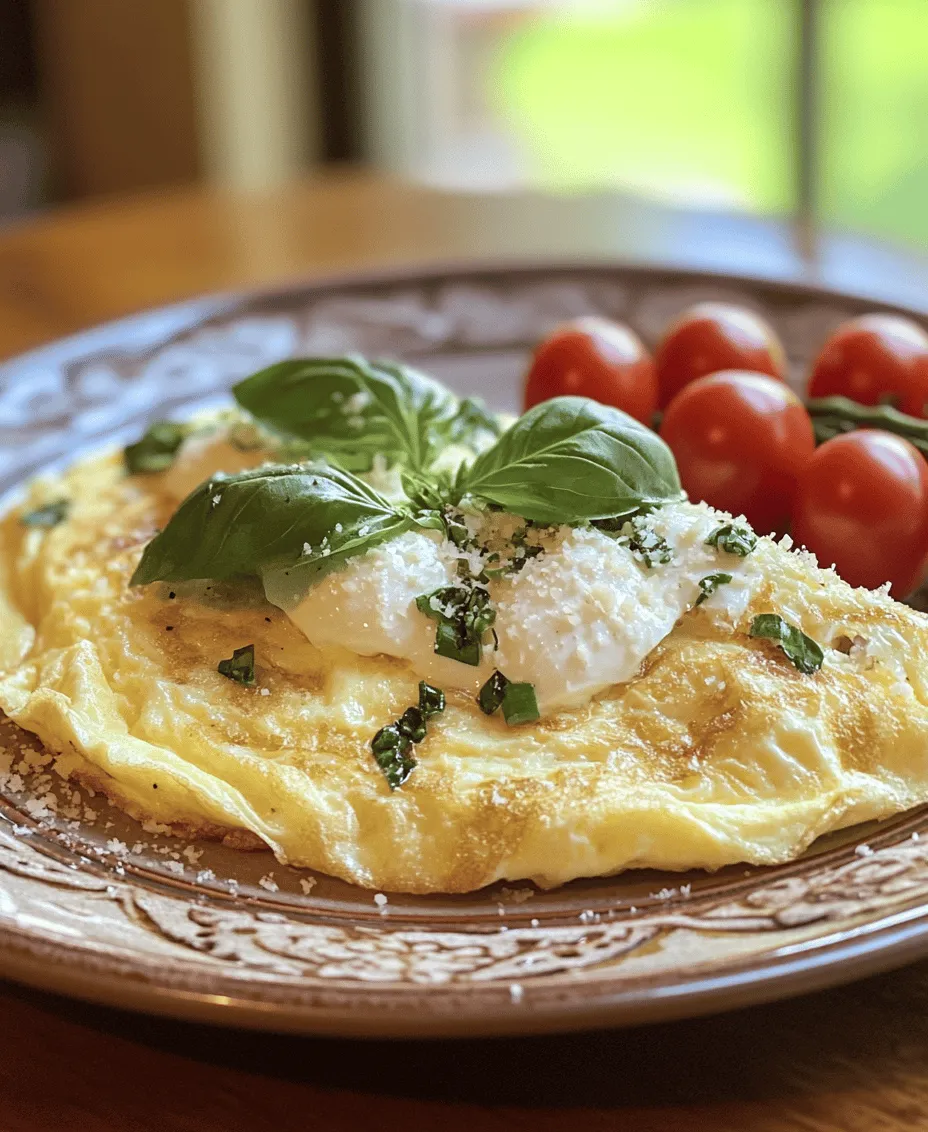 Omelets are a beloved staple in breakfast cuisine, cherished for their versatility and the ability to cater to a variety of tastes. Whether you prefer a classic cheese omelet or a veggie-packed version, the options are virtually limitless. Today, we're diving into a unique take on this breakfast favorite: the Mozzarella Magic Omelet. This dish beautifully combines the rich, creamy flavor of fresh mozzarella with the fluffy texture of perfectly cooked eggs, creating a delightful experience for your taste buds.