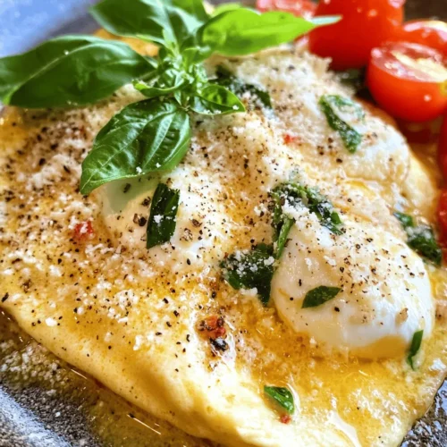 Omelets are a beloved staple in breakfast cuisine, cherished for their versatility and the ability to cater to a variety of tastes. Whether you prefer a classic cheese omelet or a veggie-packed version, the options are virtually limitless. Today, we're diving into a unique take on this breakfast favorite: the Mozzarella Magic Omelet. This dish beautifully combines the rich, creamy flavor of fresh mozzarella with the fluffy texture of perfectly cooked eggs, creating a delightful experience for your taste buds.