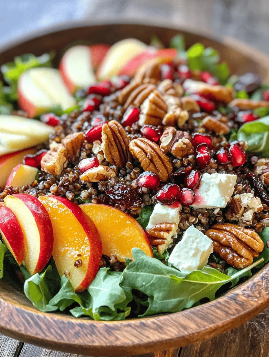 A successful salad is more than just a mix of greens; it’s a carefully curated combination of ingredients that bring flavor, texture, and nutritional value to the table. Let’s delve into the key components of our Fall Harvest Salad and discover why each ingredient is essential.
