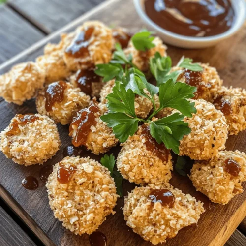 Chicken nuggets are a beloved comfort food that transcends age groups and culinary preferences. Whether enjoyed by children as a snack or by adults as a part of a nostalgic meal, these bite-sized morsels have captured the hearts and appetites of many. However, while frozen and fast-food varieties are convenient, nothing quite compares to the satisfaction of homemade chicken nuggets. Today, we’re diving into a unique twist on this classic favorite: Homemade BBQ Chip Chicken Nuggets. This recipe not only elevates the traditional flavor profile but also provides a healthier, customizable option that allows you to indulge without the guilt.