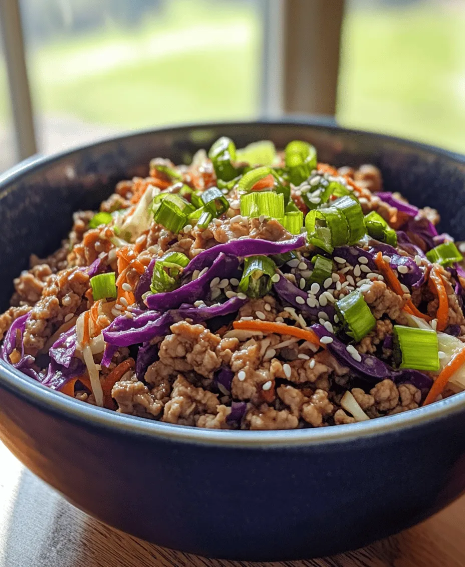In today’s fast-paced world, the demand for quick, nutritious, and flavorful meals is at an all-time high. Home cooks are increasingly seeking recipes that not only satisfy their taste buds but also align with their busy lifestyles. One such delightful recipe that checks all the boxes is the Savory Chicken Egg Roll in a Bowl. This dish serves as a delicious and health-conscious alternative to traditional egg rolls, offering a low-carb option that can be prepared in just 20 minutes.
