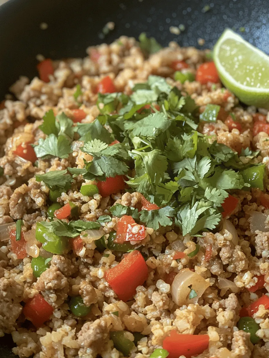 In recent years, a growing trend toward healthy eating and low-carb diets has taken the culinary world by storm. With an increasing number of individuals seeking to maintain a balanced lifestyle, the demand for nutritious, flavor-packed meals has never been higher. One such dish that perfectly encapsulates this trend is Spicy Turkey Cauliflower Rice. This vibrant and satisfying meal is not only delicious but also a smart choice for those looking to cut back on carbohydrates without sacrificing flavor.