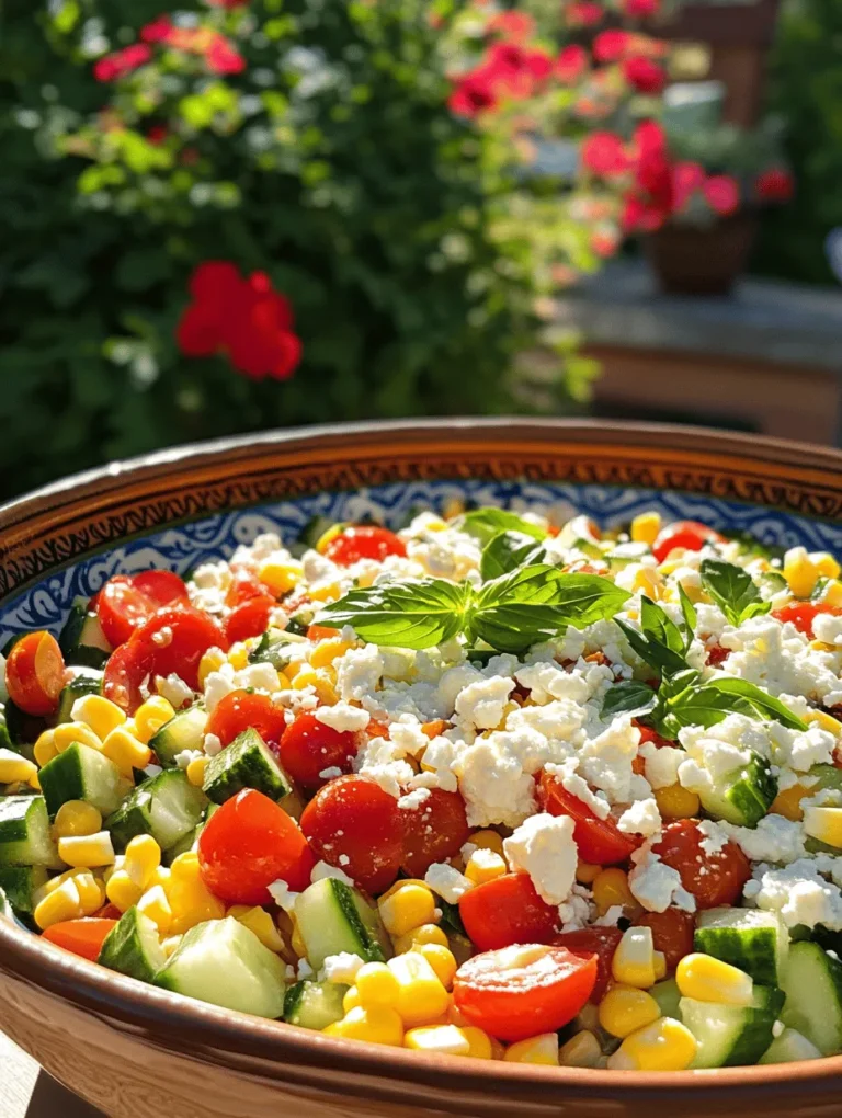 As the temperatures rise and the sun shines brighter, summer brings with it an array of vibrant flavors that are perfect for warm weather dining. One of the joys of summer is the abundance of fresh produce available, making it the ideal time to enjoy light and refreshing salads that celebrate the season. Among these delightful dishes, the Sunny Delight Summer Corn Salad stands out as a particularly bright and flavorful choice.