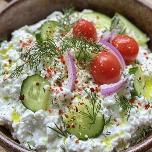 In today's fast-paced world, the importance of fresh, nutritious ingredients cannot be overstated. With a growing focus on health and wellness, more individuals are seeking out meals that are not only delicious but also packed with nutrients. Enter the Refreshing Cottage Cheese and Cucumber Salad, a culinary delight that seamlessly combines flavor and nutrition. This salad is the perfect choice for anyone looking to enjoy a light meal, whether as a main dish or a complement to your favorite protein.
