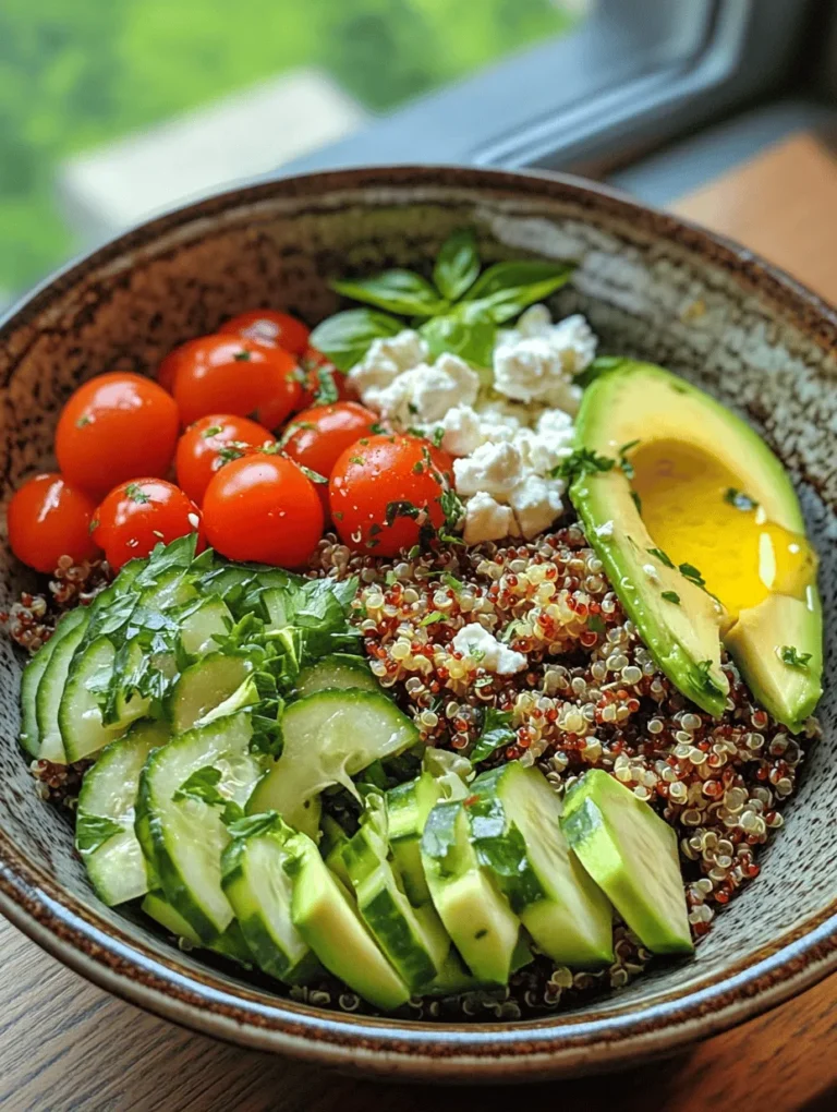 Exploring the world of plant-based meals can be both exciting and rewarding, especially when it comes to creating dishes that are not only delicious but also packed with nutrients. One such dish is the Savory Herb Quinoa Bowl, a vibrant and refreshing recipe that brings together the wholesome goodness of quinoa, fresh vegetables, and aromatic herbs. This dish serves as a perfect representation of how plant-based meals can be fulfilling, colorful, and nutritious. With the rising popularity of plant-based diets and the growing awareness of health and wellness, this Savory Herb Quinoa Bowl stands out as an easy-to-make, versatile option suitable for everyone, from seasoned vegans to curious omnivores.