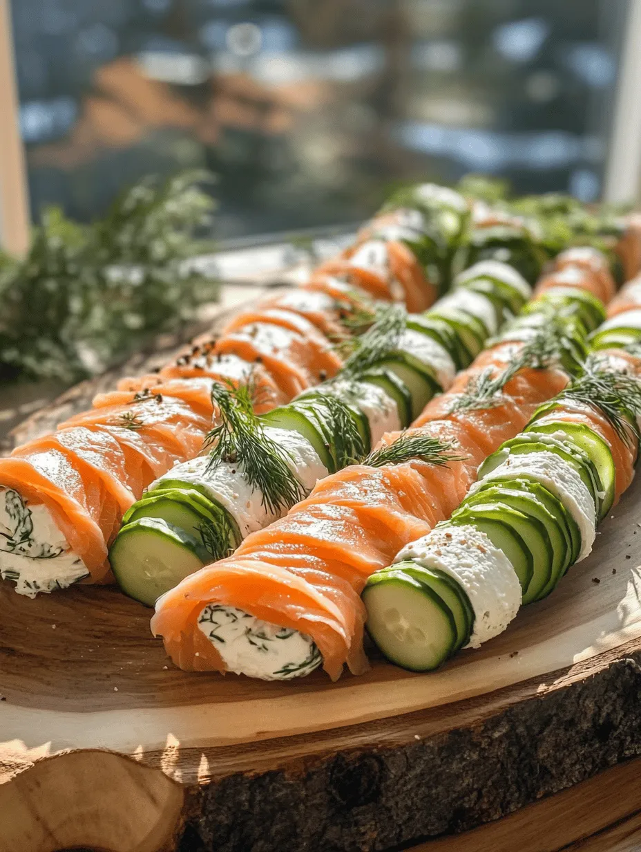 In the world of culinary delights, few dishes can match the elegance and simplicity of Smoked Salmon Roll-Ups with Cucumber and Hummus. This delightful appetizer or snack combines the rich, savory flavor of smoked salmon with the refreshing crunch of cucumber and the creamy goodness of hummus. With an increasing emphasis on healthy eating, recipes that are both nutritious and easy to prepare have gained immense popularity, and these roll-ups exemplify that trend perfectly. Whether you’re hosting a gathering, packing a lunchbox, or simply enjoying a casual get-together, these roll-ups offer a nutritious solution that fits seamlessly into a balanced diet.