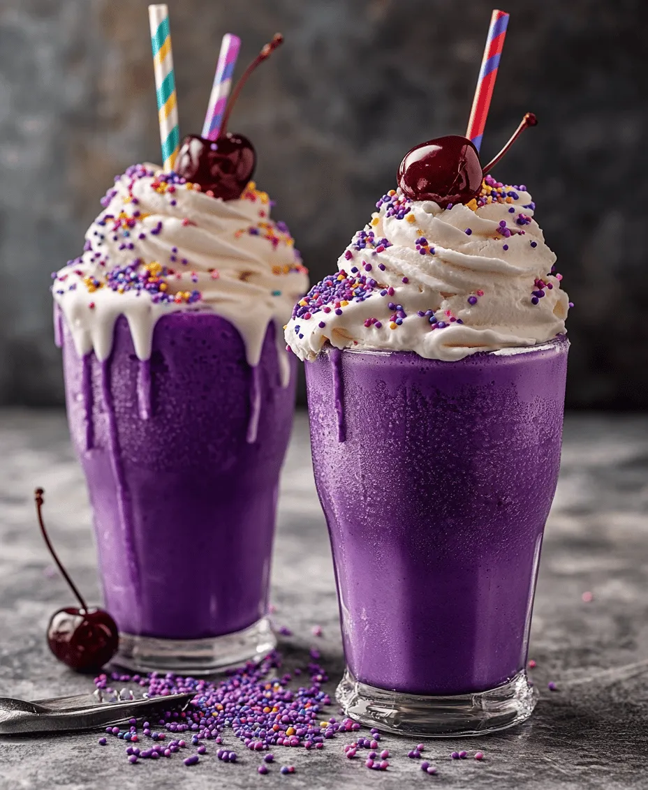 In the enchanting realm of fast food, few items evoke as much nostalgia and joy as the McDonald's Grimace Shake. This whimsical concoction not only tantalizes the taste buds but also awakens fond memories of childhood visits to the golden arches. The shake is instantly recognizable, thanks to its vivid purple hue and creamy, dreamy texture. As one of McDonald's seasonal offerings, the Grimace Shake has become a beloved treat that invites customers of all ages to indulge in its fruity sweetness.