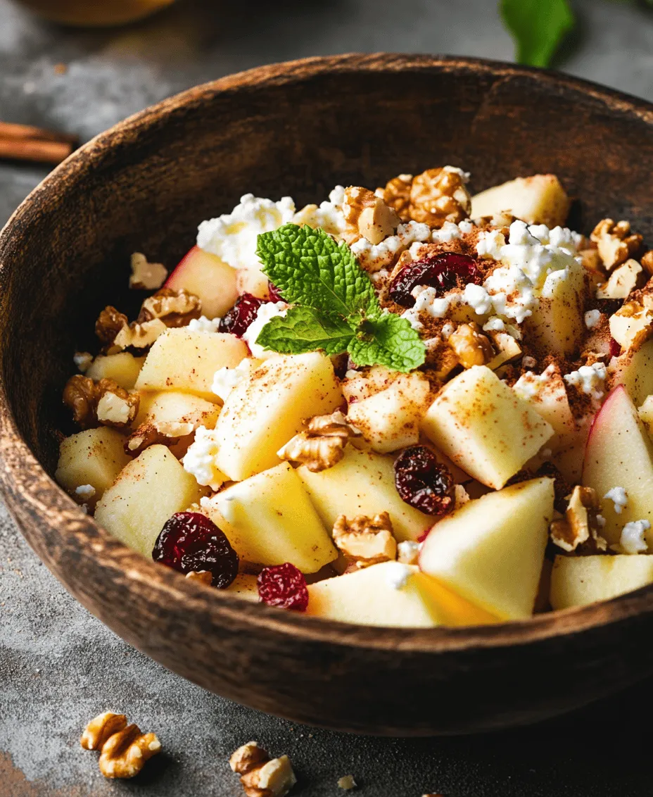 To create the Crunchy Cottage Cheese & Apple Salad, it’s essential to understand the core components that contribute to its nutritional value and flavor profile. Each ingredient adds a unique element, making this salad not just a meal, but a wholesome experience.