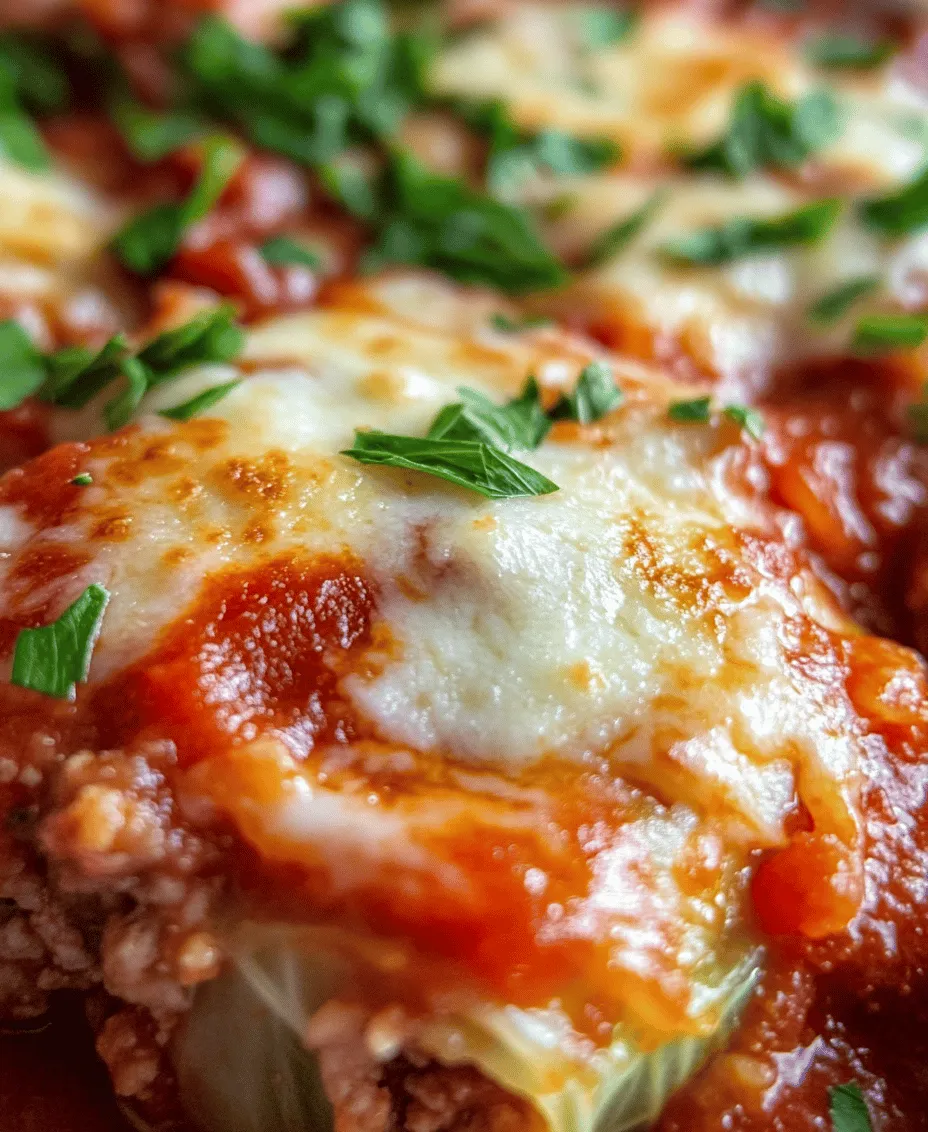 Savory Italian Stuffed Cabbage Rolls are the epitome of comfort food, merging the rich flavors of Italy with the wholesome goodness of cabbage. These delightful rolls, filled with a savory mixture of meat, rice, and aromatic herbs, embody the essence of home-cooked meals that nourish both the body and soul. Cabbage rolls, known as 