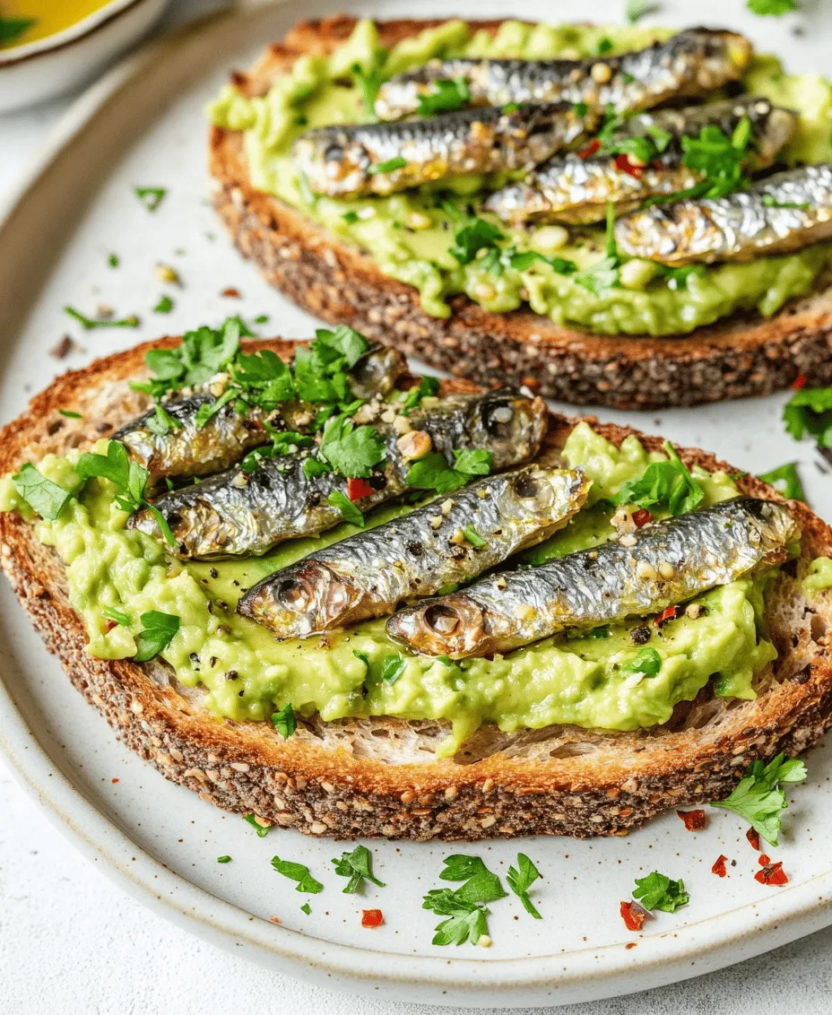 In the realm of healthy eating, few dishes are as simple yet satisfying as Sardines on Whole Grain Toast. This recipe marries the robust flavor of sardines with the wholesome goodness of whole grain bread, making it a standout choice for anyone seeking a nutritious meal that is quick and easy to prepare. Sardines have recently gained popularity not just for their taste, but also for their impressive nutritional profile, which includes an abundance of omega-3 fatty acids, high-quality protein, and essential vitamins and minerals. These tiny fish are not only budget-friendly but also versatile enough to be incorporated into a variety of meals, from breakfast to dinner.