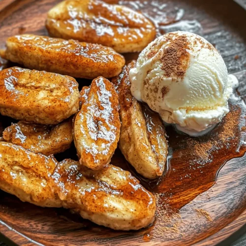 Fried bananas with cinnamon butter sauce is a delightful dessert that perfectly marries comfort food with an indulgent twist. This dish is not only incredibly easy to prepare but also offers a warm, satisfying taste that appeals to both the young and the young at heart. Imagine biting into a crispy, golden-brown banana slice, only to be met with a rich, velvety cinnamon butter sauce that drizzles down like a sweet hug. It's a treat that transforms a simple banana into a gourmet dessert, making it a perfect choice for family gatherings, casual get-togethers, or a quiet evening at home.