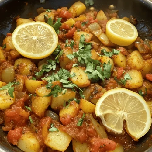 Dopiazeh Aloo is a beloved traditional dish that hails from the rich tapestry of South Asian cuisine. This flavorful combination of tender potatoes and aromatic onions brings comfort and warmth to any meal, making it a staple in many households. The dish is characterized by its harmonious blend of spices and the sweet, savory notes that emerge through careful cooking. As a vegetarian option, Dopiazeh Aloo is not only satisfying but also incredibly versatile, fitting seamlessly into various culinary traditions and meal occasions, whether it's a weeknight dinner or a festive gathering.