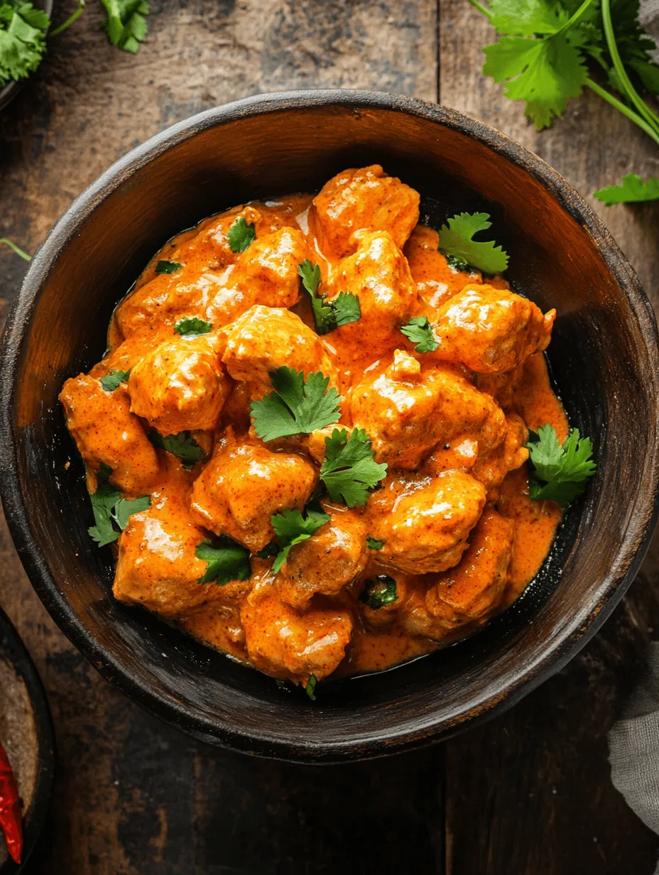 Butter Chicken, also known as Murgh Makhani, is a beloved dish in Indian cuisine that has gained immense popularity worldwide. This rich and creamy curry is not just a meal; it’s an experience that tantalizes the taste buds and warms the soul. Originating from the culinary traditions of North India, Butter Chicken is a perfect blend of tender marinated chicken, aromatic spices, and a luscious sauce made with butter and cream. The dish’s creamy texture and complex flavor profile make it a go-to choice for both special occasions and cozy family dinners.