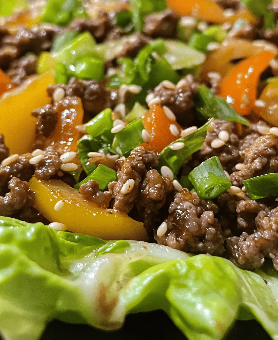 Delve into the world of flavorful and healthy dining with our Savory Asian-Style Ground Beef Lettuce Wraps. This dish combines the rich taste of ground beef with a medley of fresh vegetables and a delightful sauce, all wrapped in crisp lettuce leaves. Perfect for a quick weekday dinner or a delightful appetizer for your next gathering, these wraps are not just delicious but also offer a nutritious alternative to traditional wraps. As more people seek out lighter meals that don't skimp on flavor, lettuce wraps have gained popularity for their versatility and refreshing crunch. In this article, we will explore the ingredients, cooking process, and the cultural significance of lettuce wraps, ensuring that you can recreate this dish with ease and confidence.
