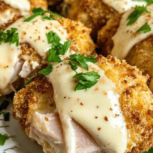 Chicken Cordon Bleu is an iconic dish that has captured the hearts and palates of food enthusiasts around the world. This classic recipe combines the best of both worlds: tender, juicy chicken enveloped around savory ham and rich Swiss cheese, all encased in a deliciously crispy breadcrumb coating. The perfect harmony of flavors and textures makes Chicken Cordon Bleu not just a meal but a culinary experience that many cherish for both everyday dinners and special occasions.