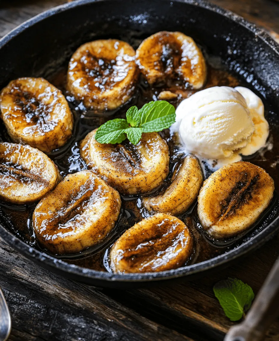 In a fast-paced world where time often feels like a luxury, the appeal of quick and satisfying desserts has never been greater. Enter Sizzling Cinnamon Bananas—a delightful treat that not only satisfies your sweet tooth in a matter of minutes but also envelops your senses in a warm embrace of comforting flavors. This recipe is a testament to the idea that indulgence doesn’t always have to be elaborate or time-consuming. With just a few simple ingredients, you can create a dish that feels both decadent and nostalgic.