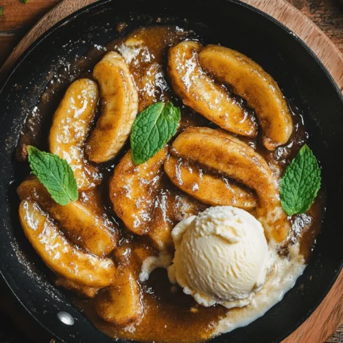 In a fast-paced world where time often feels like a luxury, the appeal of quick and satisfying desserts has never been greater. Enter Sizzling Cinnamon Bananas—a delightful treat that not only satisfies your sweet tooth in a matter of minutes but also envelops your senses in a warm embrace of comforting flavors. This recipe is a testament to the idea that indulgence doesn’t always have to be elaborate or time-consuming. With just a few simple ingredients, you can create a dish that feels both decadent and nostalgic.