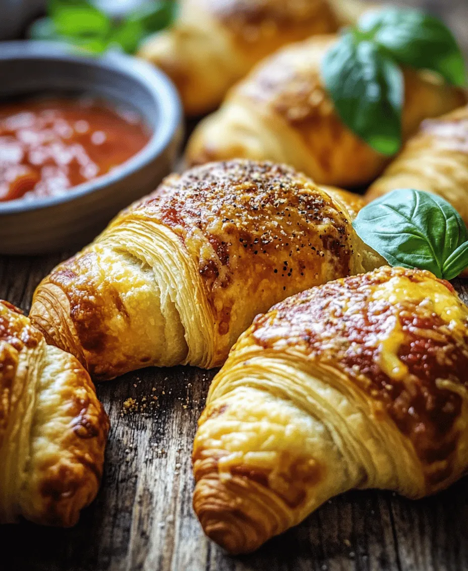 Every great dish begins with quality ingredients, and our Mozzarella Pepperoni Croissant Rolls are no exception. Let’s take a closer look at the core components that come together to create this irresistible recipe.